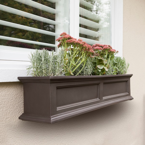 Fairfield Window Box 4' - Espresso